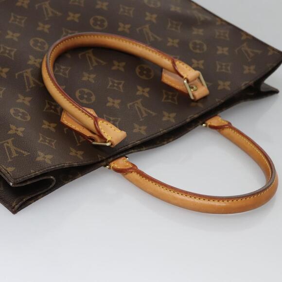 LOUIS VUITTON Monogram Sac Plat Hand Bag M51140 - Picture 6 of 16